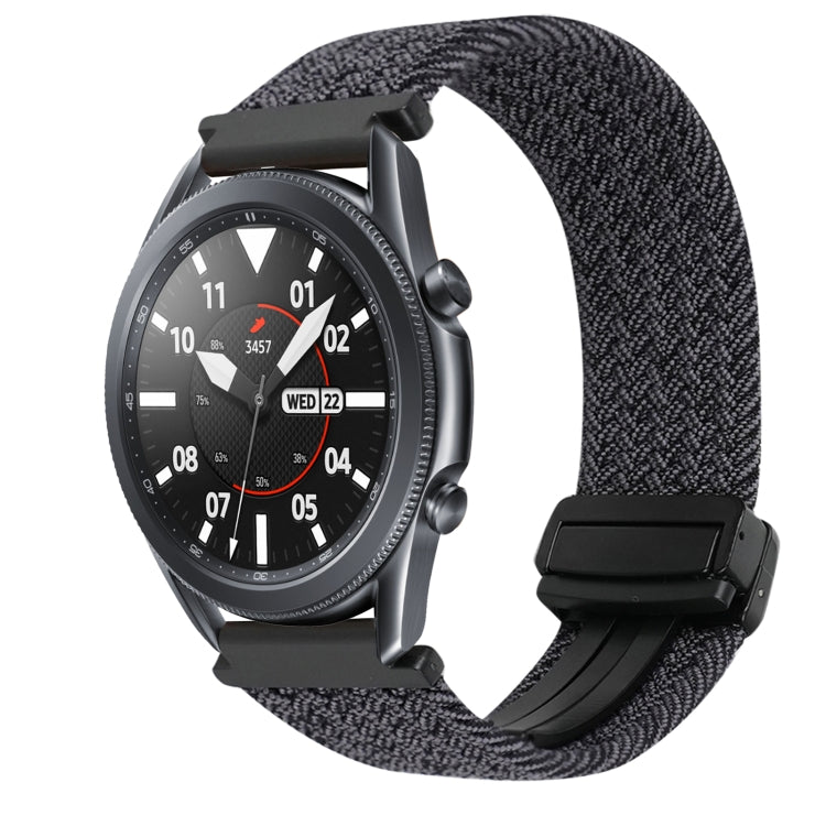 Bracelet de montre tressé à boucle magnétique de 20 mm, pour Samsung Galaxy Watch Active 2, pour Samsung Galaxy Watch 3 41 mm