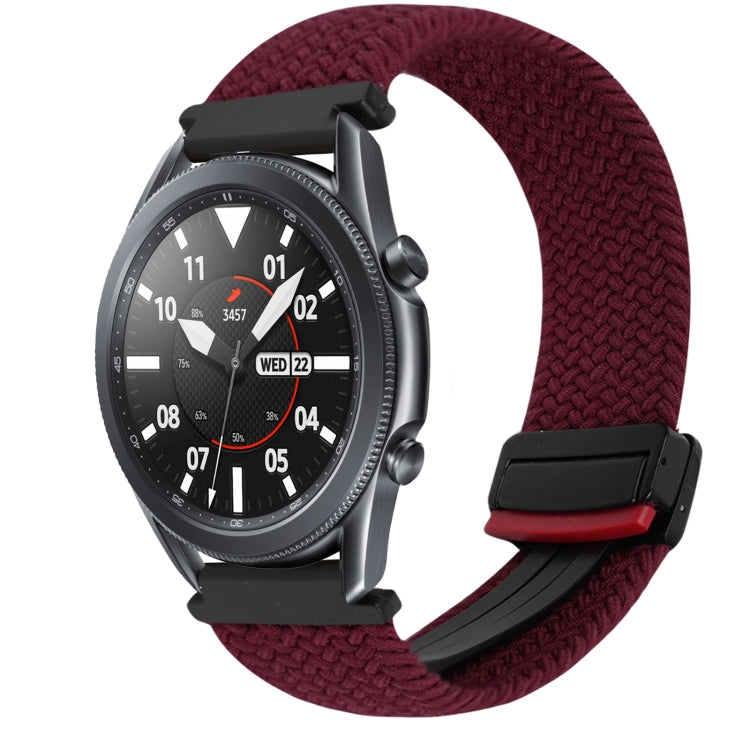 Bracelet de montre tressé à boucle magnétique de 20 mm, pour Samsung Galaxy Watch Active 2, pour Samsung Galaxy Watch 3 41 mm