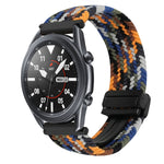 Bracelet de montre tressé à boucle magnétique de 20 mm, pour Samsung Galaxy Watch Active 2, pour Samsung Galaxy Watch 3 41 mm