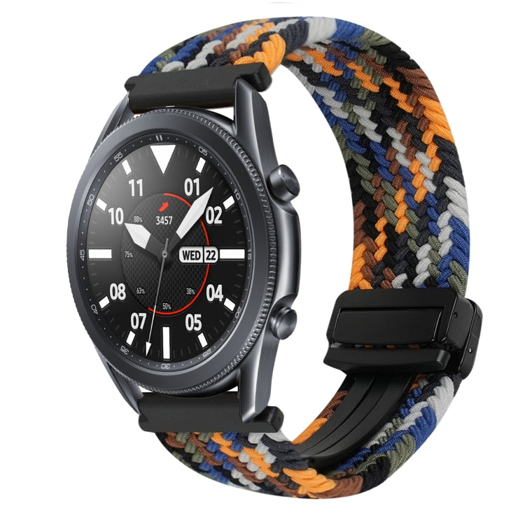 Bracelet de montre tressé à boucle magnétique de 20 mm, pour Samsung Galaxy Watch Active 2, pour Samsung Galaxy Watch 3 41 mm