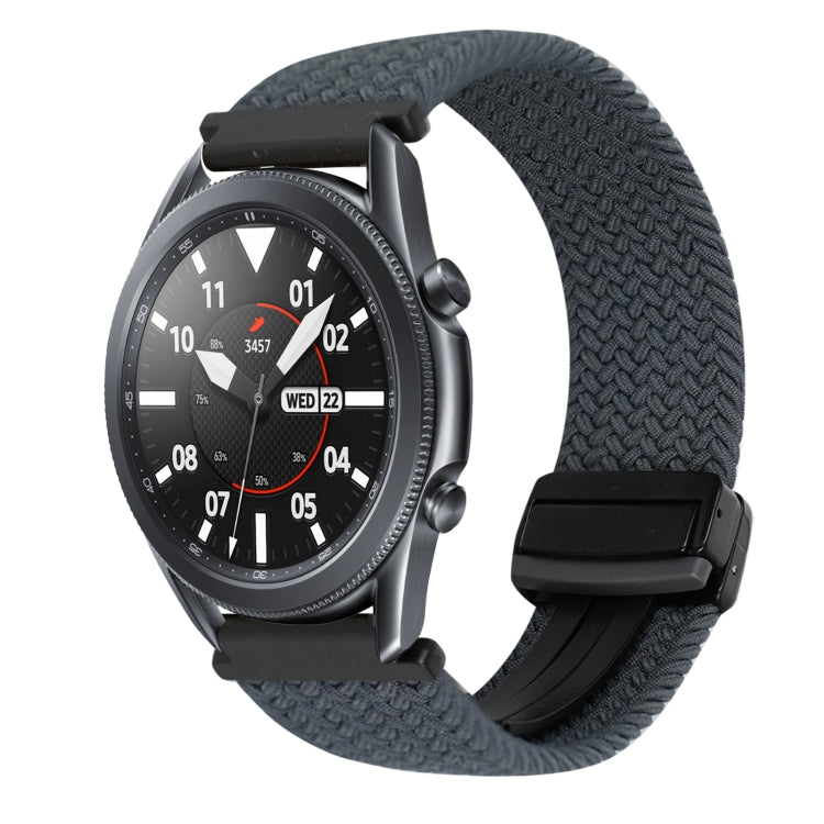 Bracelet de montre tressé à boucle magnétique de 20 mm, pour Samsung Galaxy Watch Active 2, pour Samsung Galaxy Watch 3 41 mm