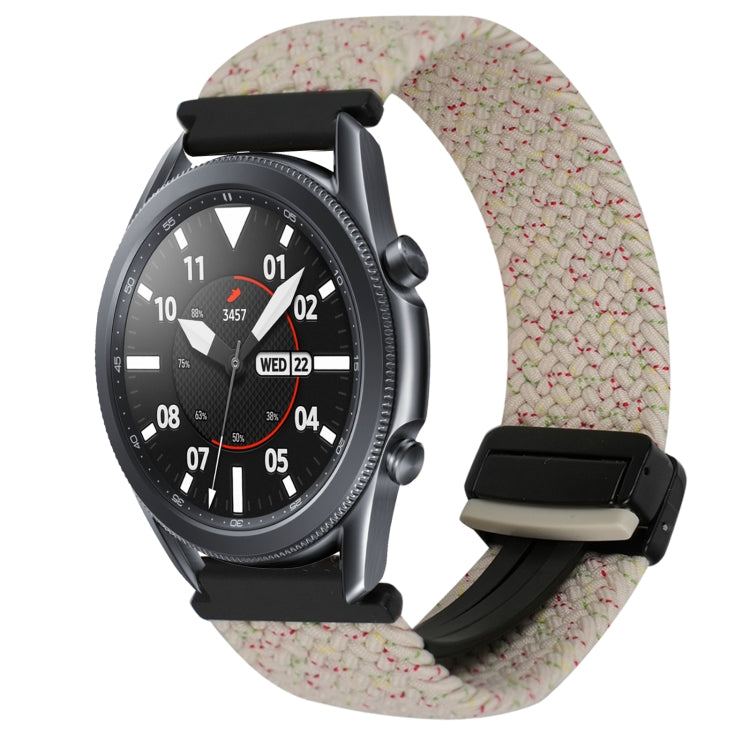 Bracelet de montre tressé à boucle magnétique de 20 mm, pour Samsung Galaxy Watch Active 2, pour Samsung Galaxy Watch 3 41 mm