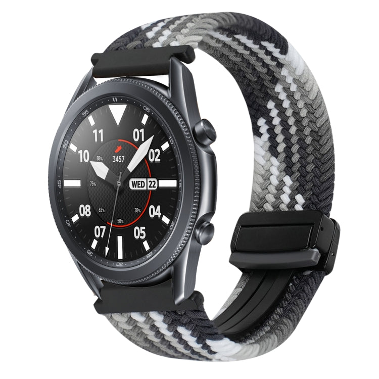 Bracelet de montre tressé à boucle magnétique de 20 mm, pour Samsung Galaxy Watch Active 2, pour Samsung Galaxy Watch 3 41 mm