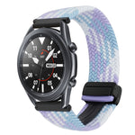 Bracelet de montre tressé à boucle magnétique de 20 mm, pour Samsung Galaxy Watch Active 2, pour Samsung Galaxy Watch 3 41 mm