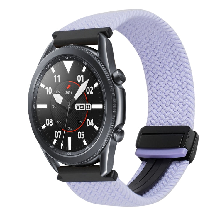 Bracelet de montre tressé à boucle magnétique de 20 mm, pour Samsung Galaxy Watch Active 2, pour Samsung Galaxy Watch 3 41 mm
