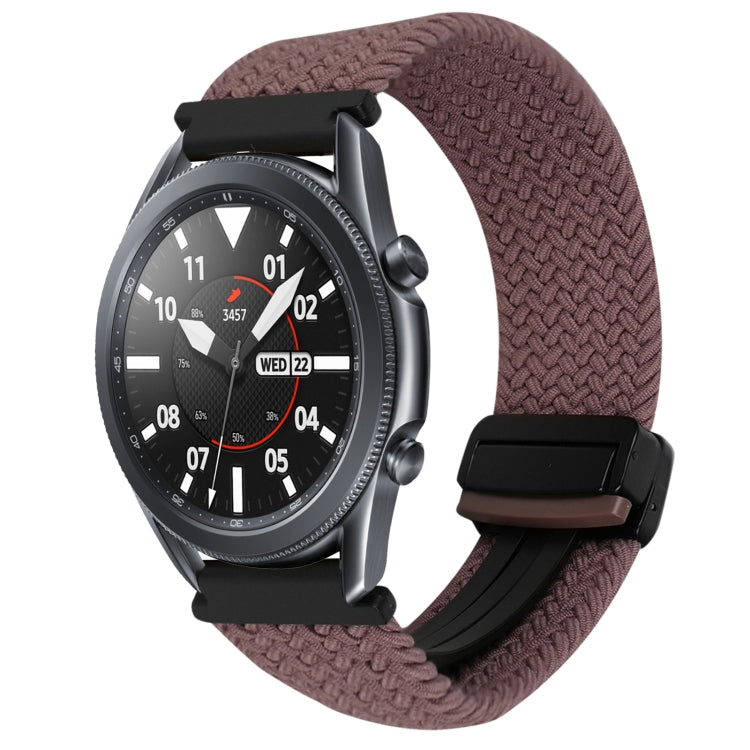 Bracelet de montre tressé à boucle magnétique de 20 mm, pour Samsung Galaxy Watch Active 2, pour Samsung Galaxy Watch 3 41 mm