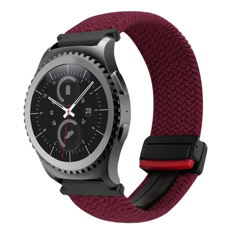Bracelet de montre tressé à boucle magnétique de 20 mm, pour Samsung Gear S2 Classic, pour Samsung Galaxy Watch 7