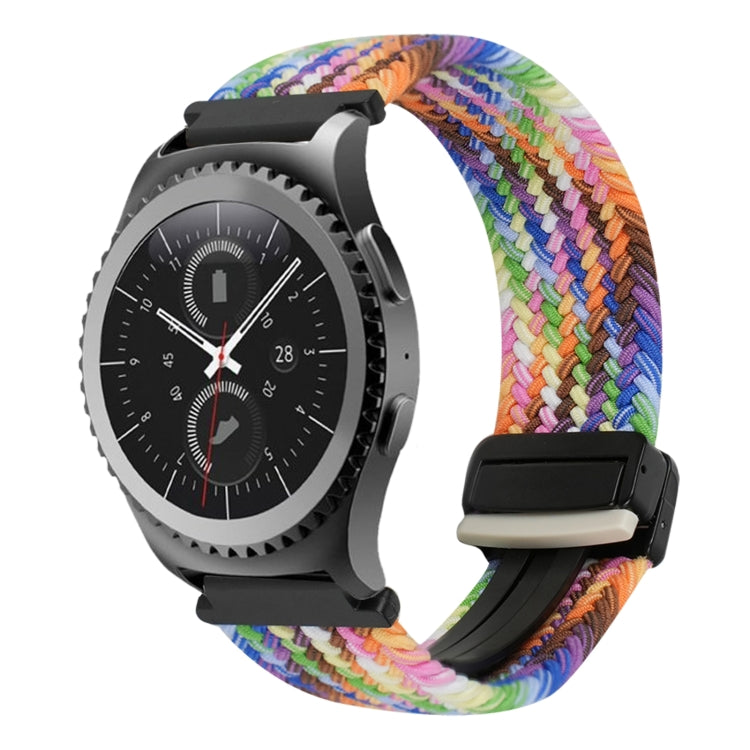 Bracelet de montre tressé à boucle magnétique de 20 mm, pour Samsung Gear S2 Classic, pour Samsung Galaxy Watch 7