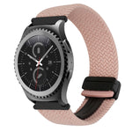 Bracelet de montre tressé à boucle magnétique de 20 mm, pour Samsung Gear S2 Classic, pour Samsung Galaxy Watch 7