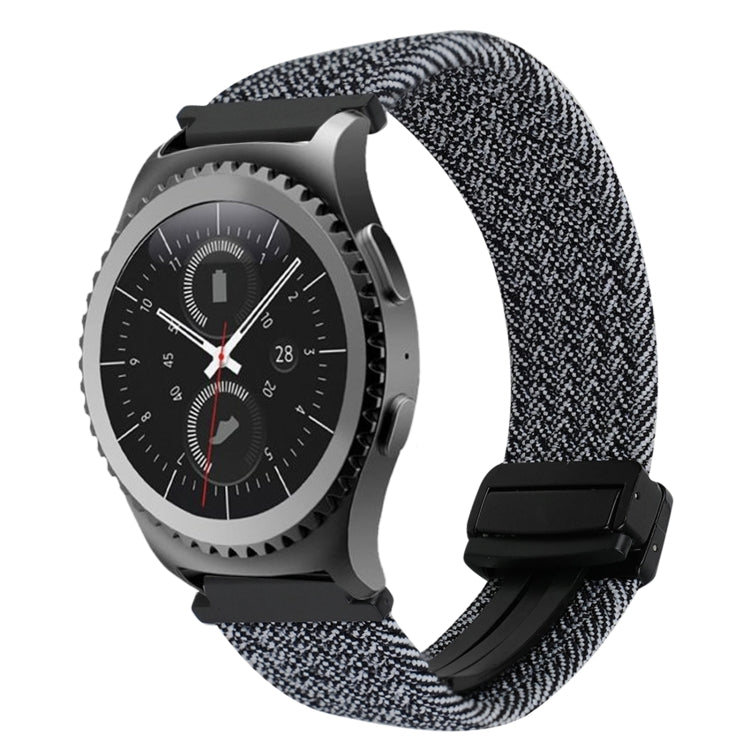 Bracelet de montre tressé à boucle magnétique de 20 mm, pour Samsung Gear S2 Classic, pour Samsung Galaxy Watch 7