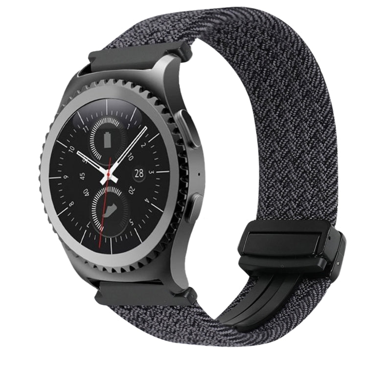Bracelet de montre tressé à boucle magnétique de 20 mm, pour Samsung Gear S2 Classic, pour Samsung Galaxy Watch 7
