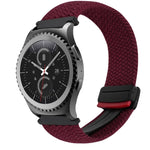 Bracelet de montre tressé à boucle magnétique de 20 mm, pour Samsung Gear S2 Classic, pour Samsung Galaxy Watch 7