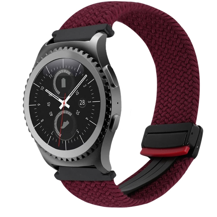 Bracelet de montre tressé à boucle magnétique de 20 mm, pour Samsung Gear S2 Classic, pour Samsung Galaxy Watch 7