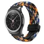 Bracelet de montre tressé à boucle magnétique de 20 mm, pour Samsung Gear S2 Classic, pour Samsung Galaxy Watch 7
