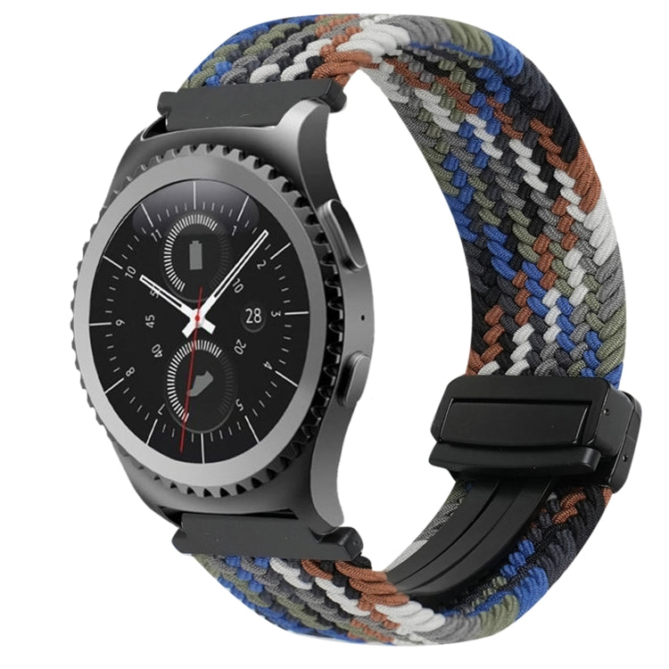 Bracelet de montre tressé à boucle magnétique de 20 mm, pour Samsung Gear S2 Classic, pour Samsung Galaxy Watch 7