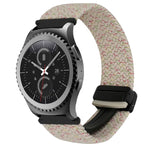 Bracelet de montre tressé à boucle magnétique de 20 mm, pour Samsung Gear S2 Classic, pour Samsung Galaxy Watch 7