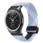Bracelet de montre tressé à boucle magnétique de 20 mm, pour Samsung Gear S2 Classic, pour Samsung Galaxy Watch 7