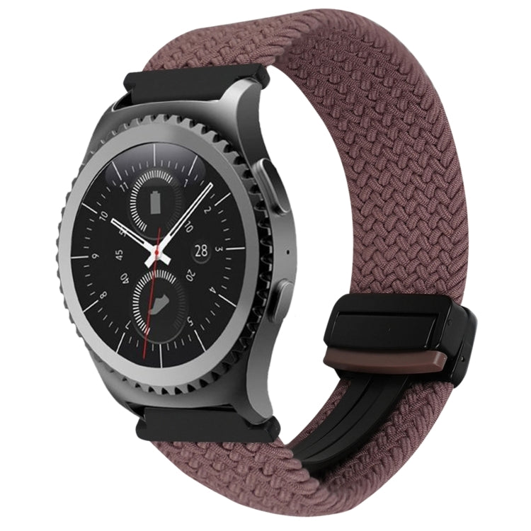 Bracelet de montre tressé à boucle magnétique de 20 mm, pour Samsung Gear S2 Classic, pour Samsung Galaxy Watch 7