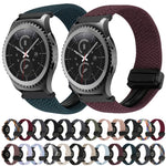 Bracelet de montre tressé à boucle magnétique de 20 mm, pour Samsung Gear S2 Classic, pour Samsung Galaxy Watch 7