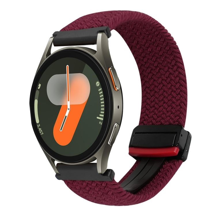 Bracelet de montre tressé à boucle magnétique de 20 mm, pour Samsung Gear S2 Classic, pour Samsung Galaxy Watch 7