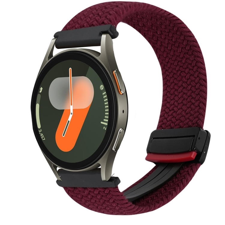 Bracelet de montre tressé à boucle magnétique de 20 mm, pour Samsung Gear S2 Classic, pour Samsung Galaxy Watch 7