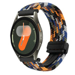 Bracelet de montre tressé à boucle magnétique de 20 mm, pour Samsung Gear S2 Classic, pour Samsung Galaxy Watch 7