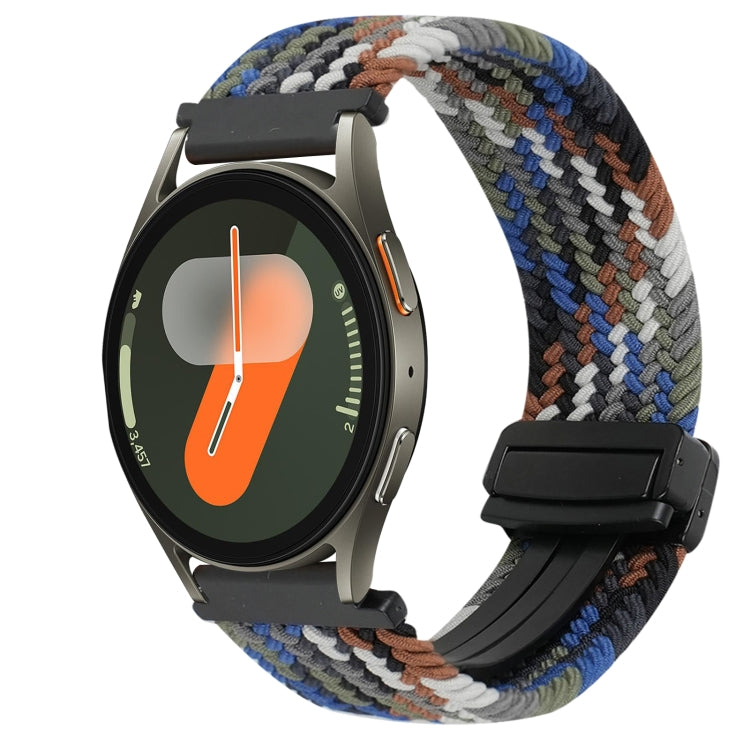Bracelet de montre tressé à boucle magnétique de 20 mm, pour Samsung Gear S2 Classic, pour Samsung Galaxy Watch 7
