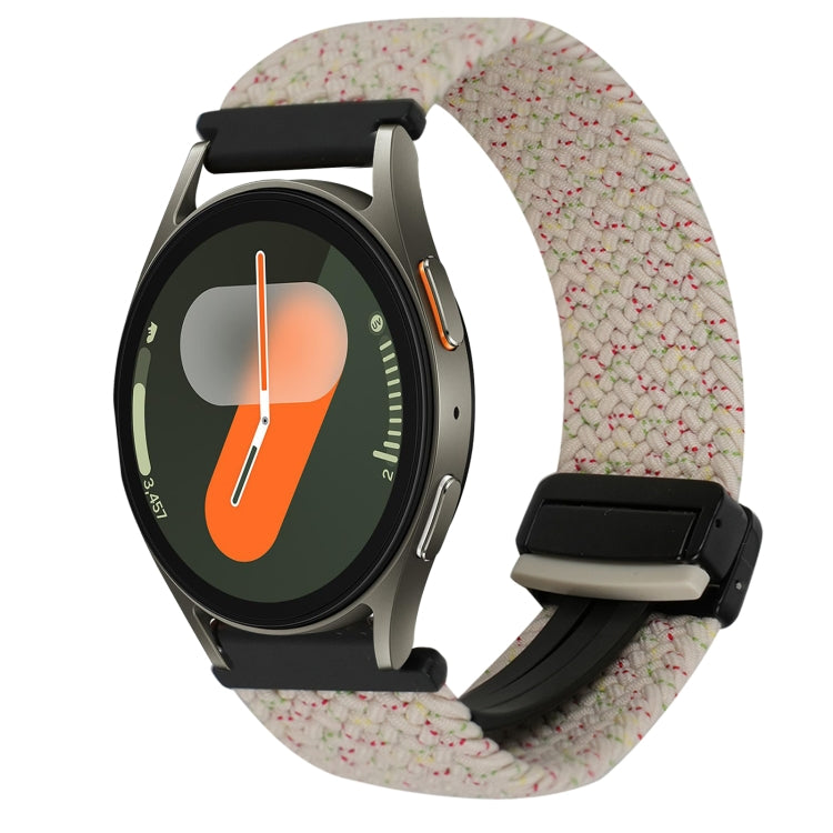 Bracelet de montre tressé à boucle magnétique de 20 mm, pour Samsung Gear S2 Classic, pour Samsung Galaxy Watch 7