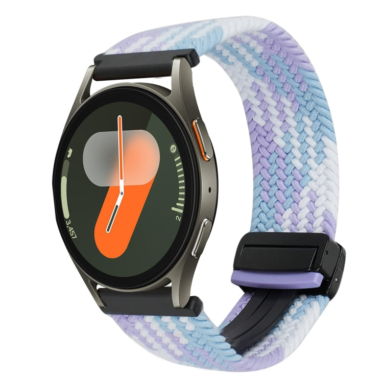 Bracelet de montre tressé à boucle magnétique de 20 mm, pour Samsung Gear S2 Classic, pour Samsung Galaxy Watch 7