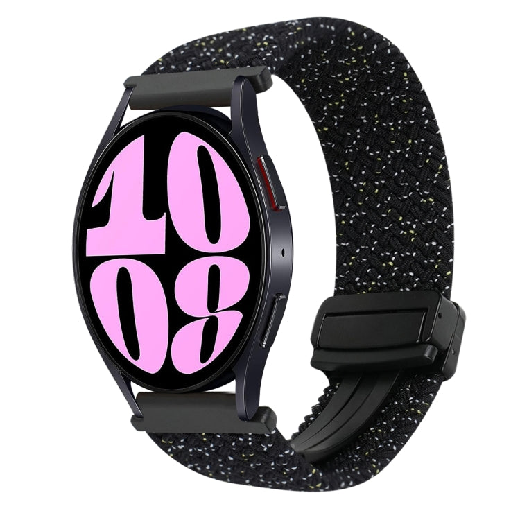 Bracelet de montre tressé à boucle magnétique de 20 mm, Pour Samsung Galaxy Watch 6, Pour Samsung Galaxy Watch 5