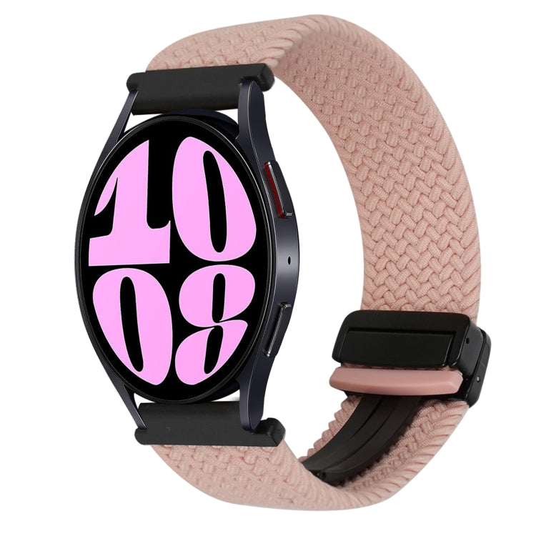 Bracelet de montre tressé à boucle magnétique de 20 mm, Pour Samsung Galaxy Watch 6, Pour Samsung Galaxy Watch 5