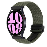 Bracelet de montre tressé à boucle magnétique de 20 mm, Pour Samsung Galaxy Watch 6, Pour Samsung Galaxy Watch 5