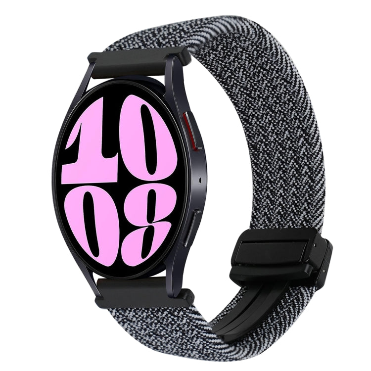 Bracelet de montre tressé à boucle magnétique de 20 mm, Pour Samsung Galaxy Watch 6, Pour Samsung Galaxy Watch 5