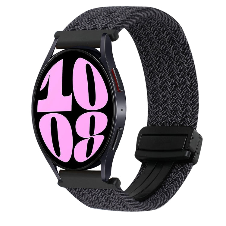 Bracelet de montre tressé à boucle magnétique de 20 mm, Pour Samsung Galaxy Watch 6, Pour Samsung Galaxy Watch 5