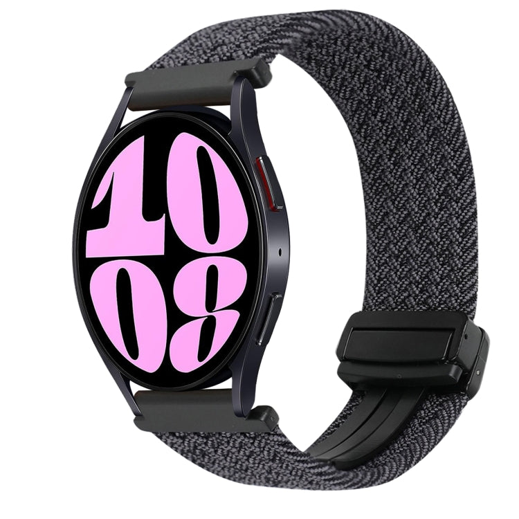 Bracelet de montre tressé à boucle magnétique de 20 mm, Pour Samsung Galaxy Watch 6, Pour Samsung Galaxy Watch 5