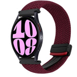 Bracelet de montre tressé à boucle magnétique de 20 mm, Pour Samsung Galaxy Watch 6, Pour Samsung Galaxy Watch 5
