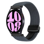 Bracelet de montre tressé à boucle magnétique de 20 mm, Pour Samsung Galaxy Watch 6, Pour Samsung Galaxy Watch 5