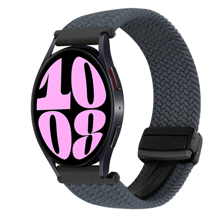 Bracelet de montre tressé à boucle magnétique de 20 mm, Pour Samsung Galaxy Watch 6, Pour Samsung Galaxy Watch 5