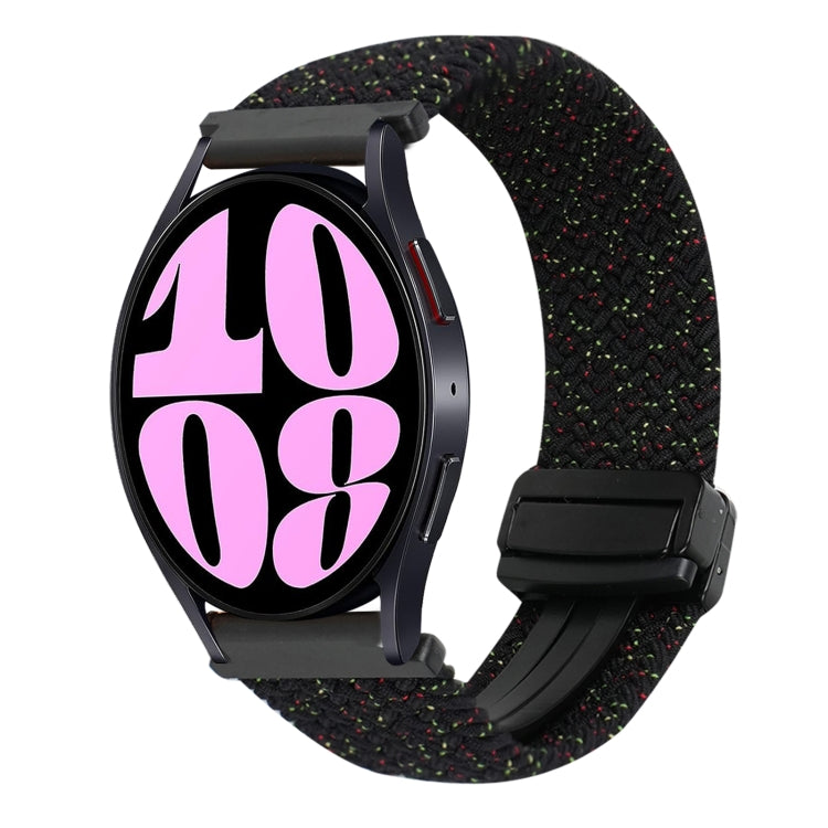 Bracelet de montre tressé à boucle magnétique de 20 mm, Pour Samsung Galaxy Watch 6, Pour Samsung Galaxy Watch 5