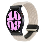 Bracelet de montre tressé à boucle magnétique de 20 mm, Pour Samsung Galaxy Watch 6, Pour Samsung Galaxy Watch 5