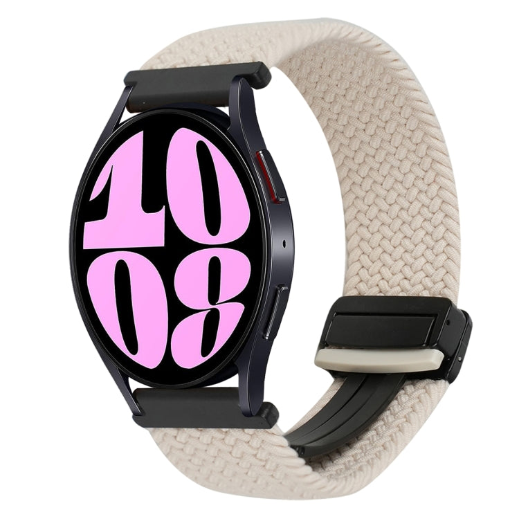 Bracelet de montre tressé à boucle magnétique de 20 mm, Pour Samsung Galaxy Watch 6, Pour Samsung Galaxy Watch 5