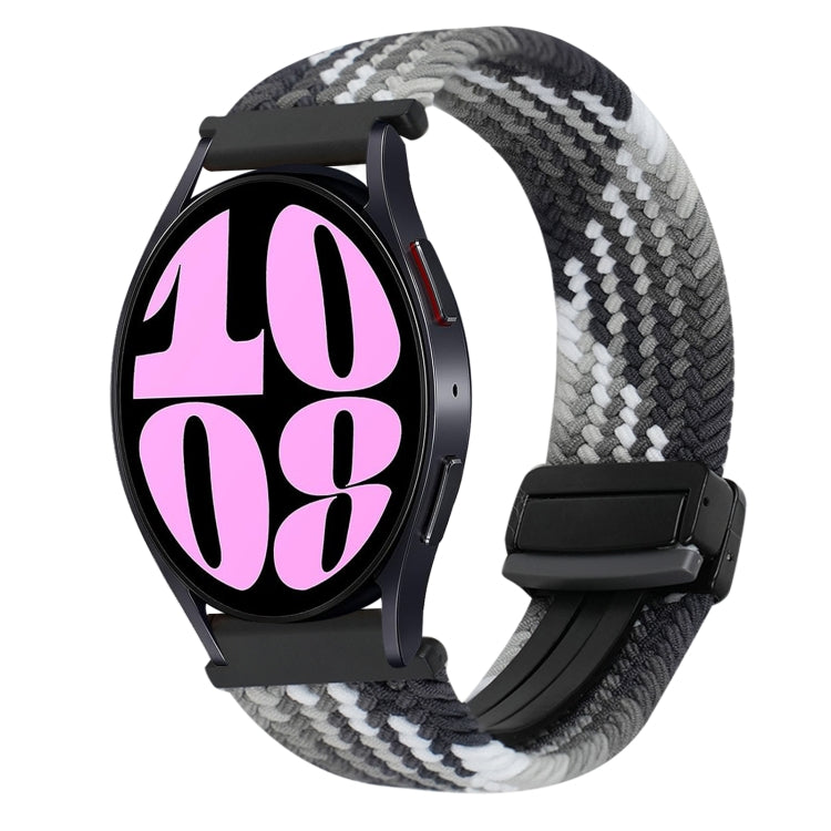 Bracelet de montre tressé à boucle magnétique de 20 mm, Pour Samsung Galaxy Watch 6, Pour Samsung Galaxy Watch 5