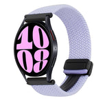 Bracelet de montre tressé à boucle magnétique de 20 mm, Pour Samsung Galaxy Watch 6, Pour Samsung Galaxy Watch 5