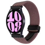 Bracelet de montre tressé à boucle magnétique de 20 mm, Pour Samsung Galaxy Watch 6, Pour Samsung Galaxy Watch 5