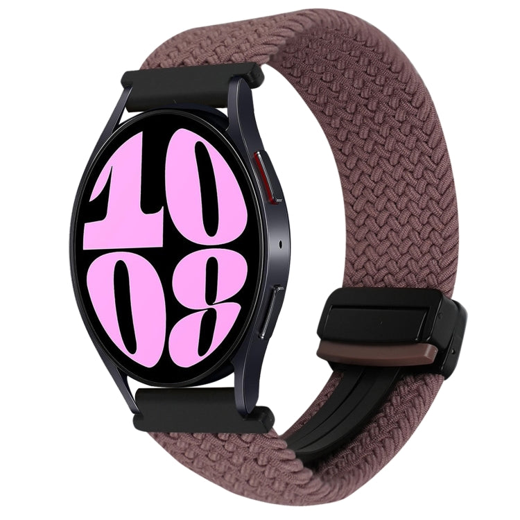 Bracelet de montre tressé à boucle magnétique de 20 mm, Pour Samsung Galaxy Watch 6, Pour Samsung Galaxy Watch 5