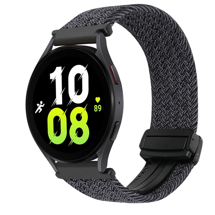 Bracelet de montre tressé à boucle magnétique de 20 mm, Pour Samsung Galaxy Watch 6, Pour Samsung Galaxy Watch 5