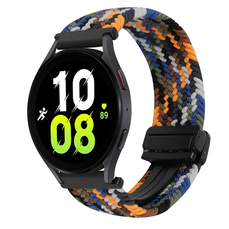 Bracelet de montre tressé à boucle magnétique de 20 mm, Pour Samsung Galaxy Watch 6, Pour Samsung Galaxy Watch 5
