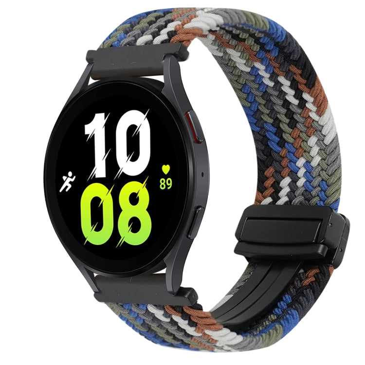 Bracelet de montre tressé à boucle magnétique de 20 mm, Pour Samsung Galaxy Watch 6, Pour Samsung Galaxy Watch 5
