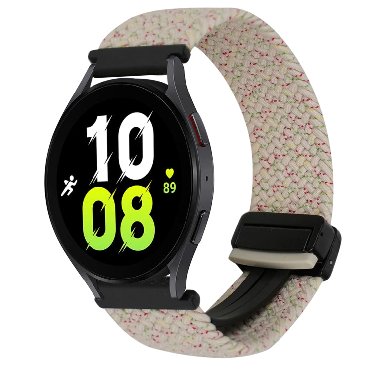 Bracelet de montre tressé à boucle magnétique de 20 mm, Pour Samsung Galaxy Watch 6, Pour Samsung Galaxy Watch 5