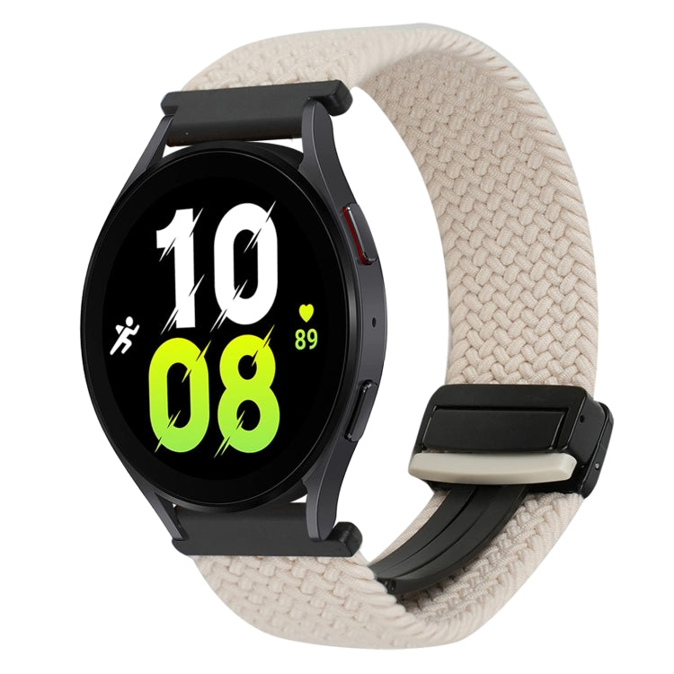 Bracelet de montre tressé à boucle magnétique de 20 mm, Pour Samsung Galaxy Watch 6, Pour Samsung Galaxy Watch 5